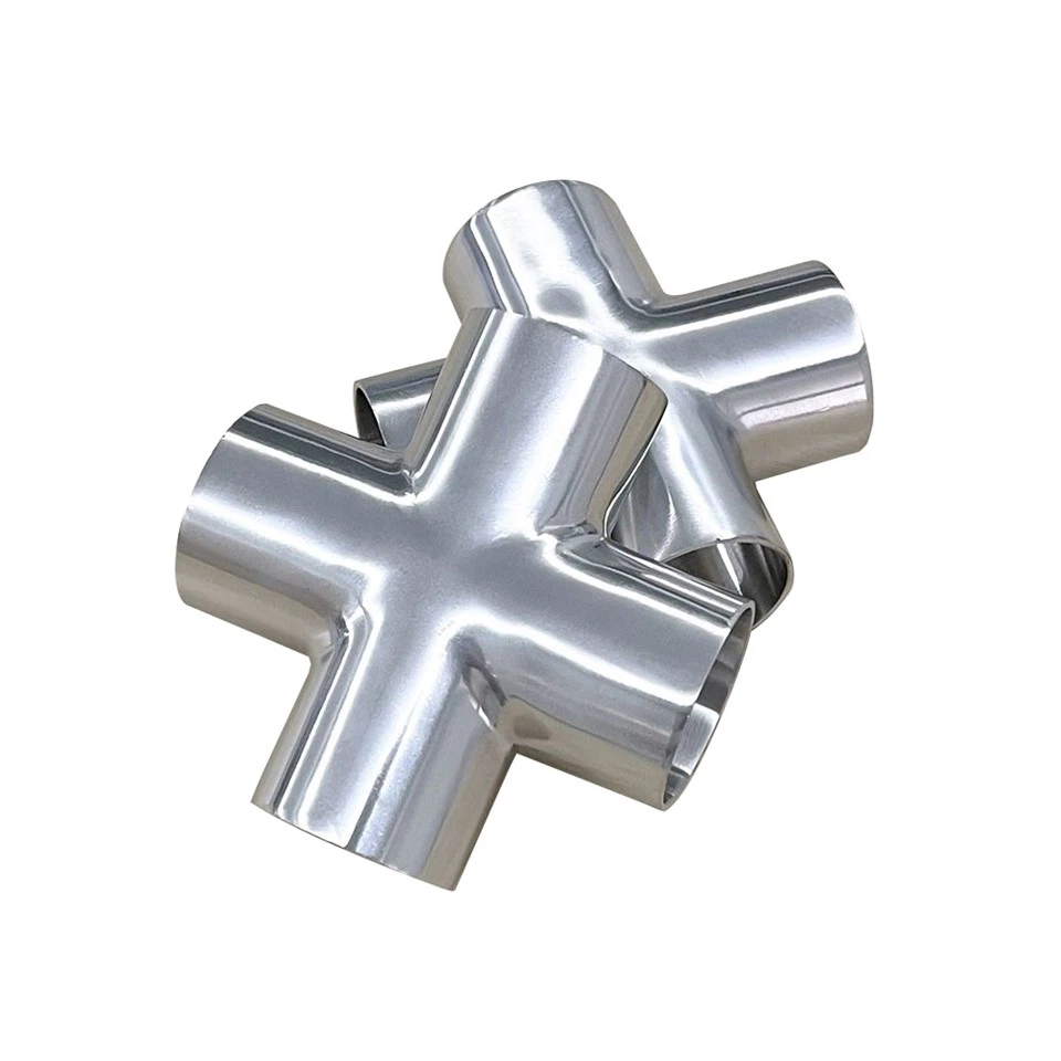DIN Sanitary Weld Cross