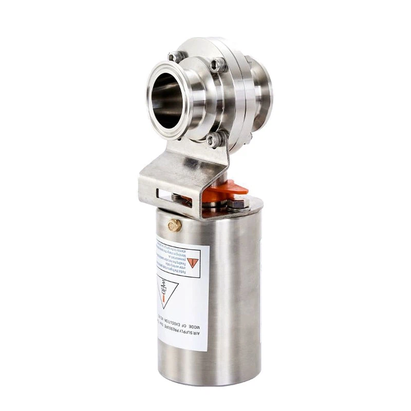 Sanitary Pneumatic Butterfly Valve