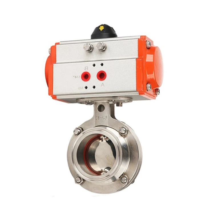 Pneumatic Actuator Butterfly Valve