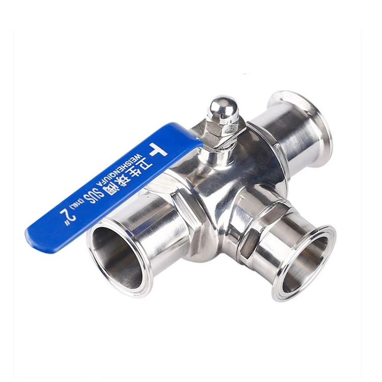 Sanitary 3 Way Ball Valve