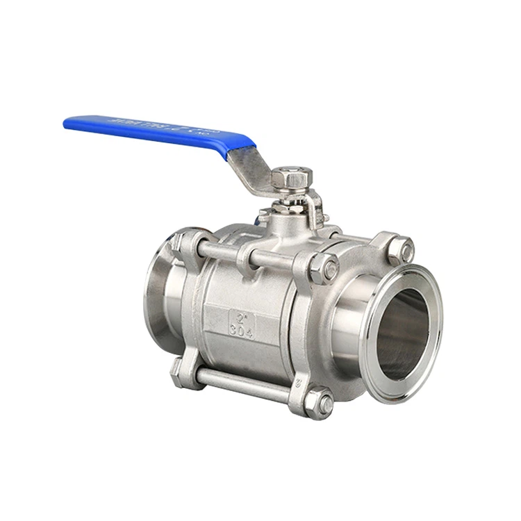 Tri Clamp 3 Piece Ball Valve