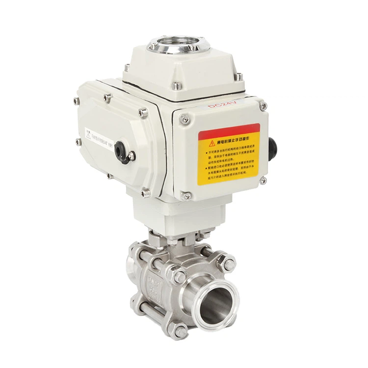 Tri Clamp Electric Ball Valve